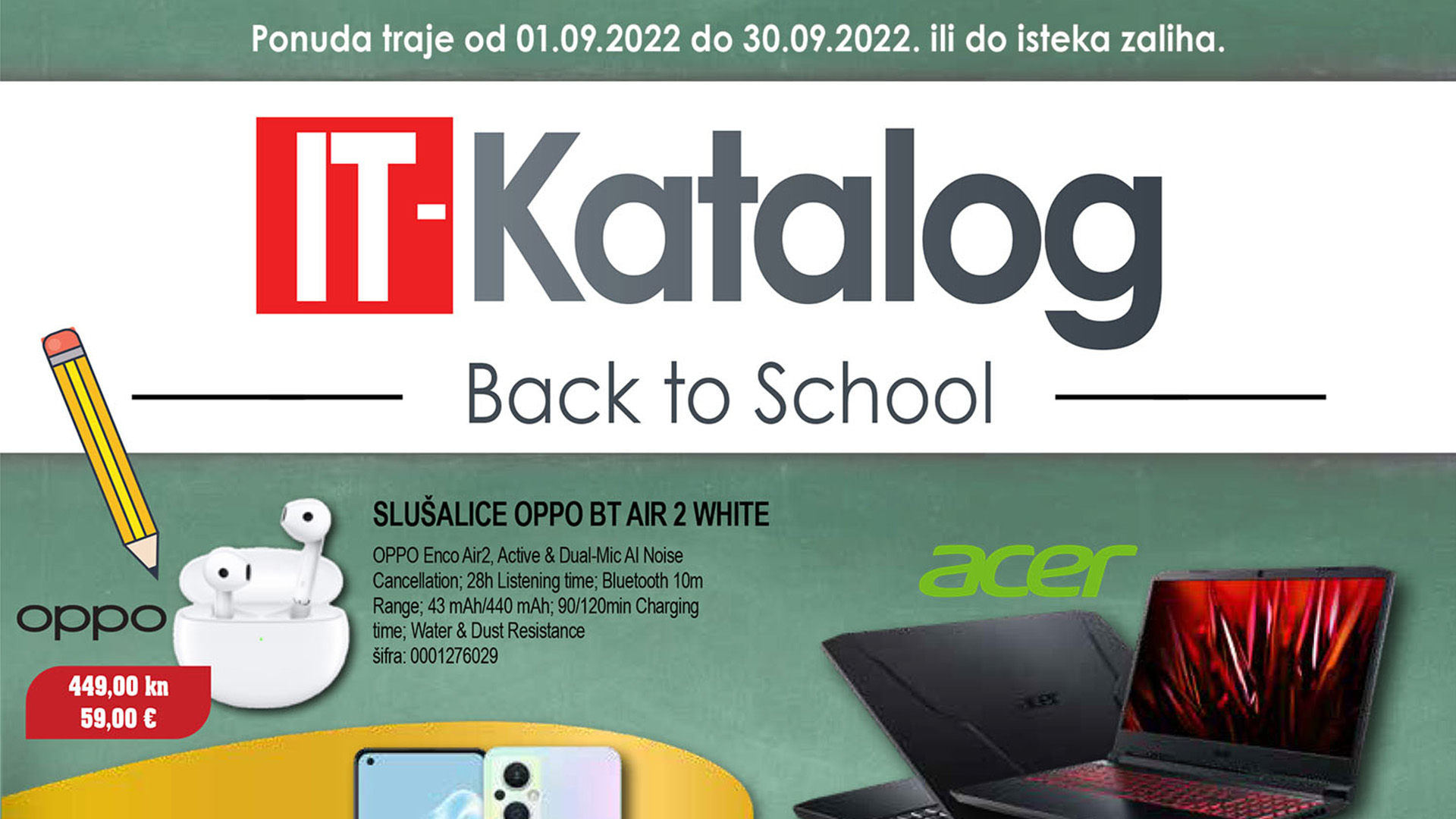 Novi katalog informatičke opreme i potrošačke elektronike - BACK TO SCHOOL